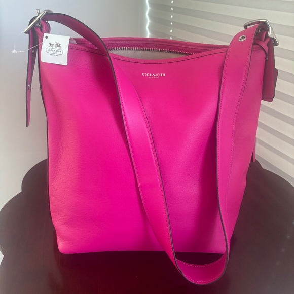 Coach new authentic leather bag - Picture 1 of 10
